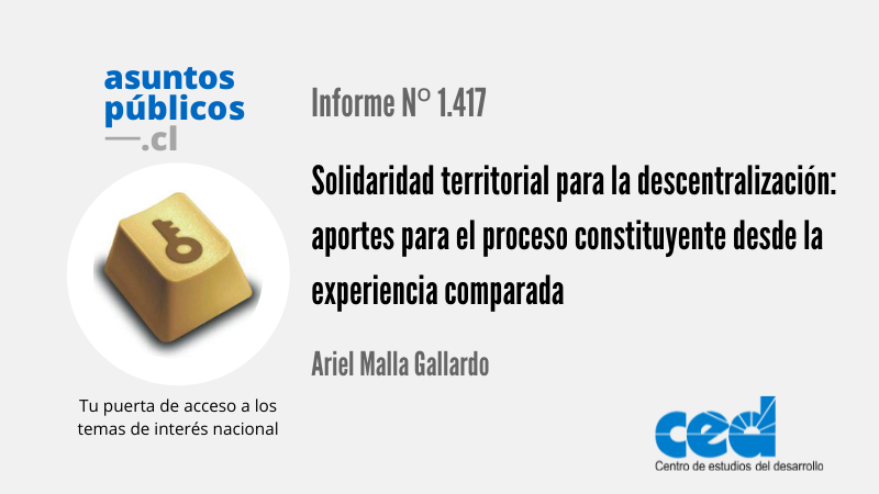 Solidaridad Territorial: aportes para la deliberación constitucional desde la experiencia comparada