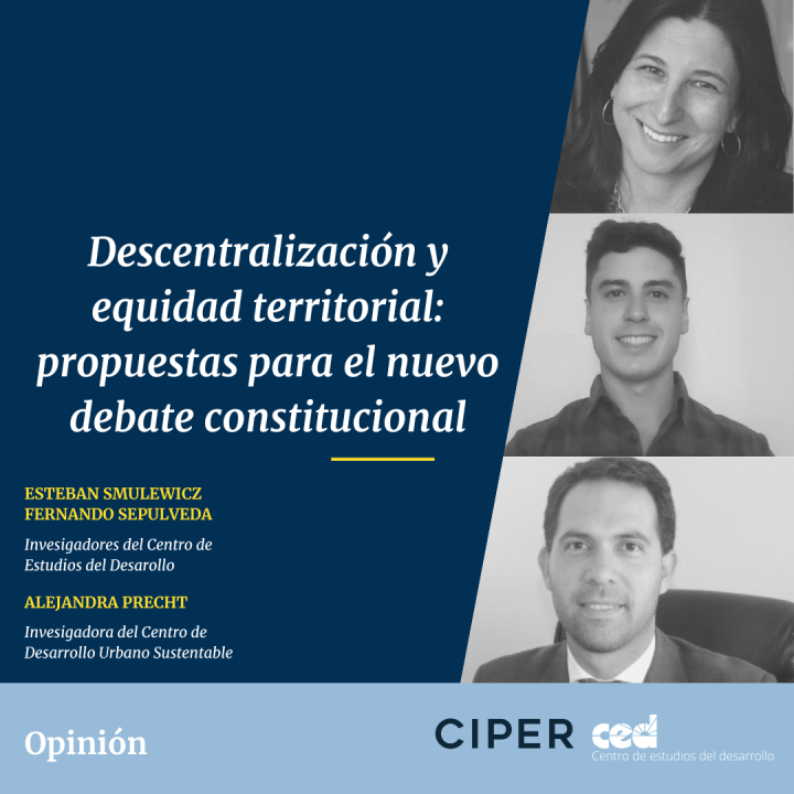 Descentralización y equidad territorial: propuestas para el nuevo debate constitucional