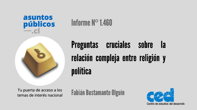 Preguntas cruciales sobre la relación compleja entre religión y política