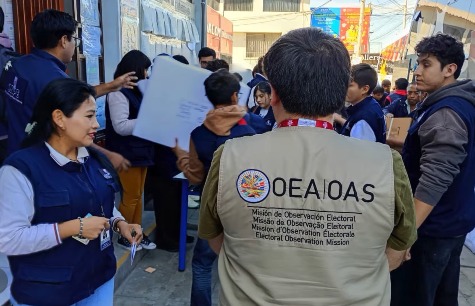 Claudio Pérez participó en la Misión de Observación Electoral de la OEA en las elecciones de Perú