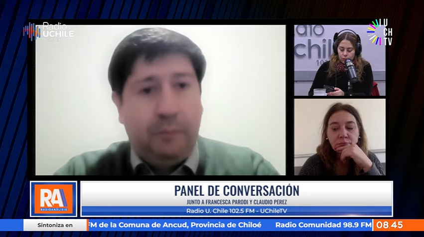 Claudio Pérez señaló que “se plantea una reforma constitucional cuando no es necesario,” en Radio Universidad de Chile